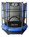 Aga Detská trampolína 140 cm Dark Blue + ochranná sieť