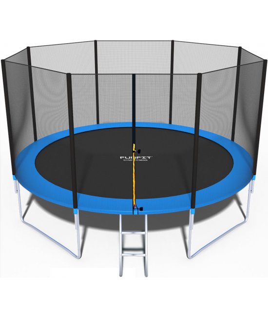 FUN FIT trampolína 396 cm + ochranná sieť + rebrík