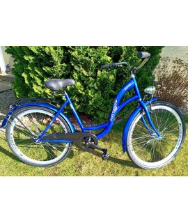 MATEO ECO RETRO BICYKEL 26" BLUE 2024