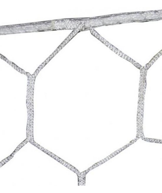 síť na branku Soccer Net Hexagon 4mm šestiúhelník, 7,5x2,5x0,8x1,5m